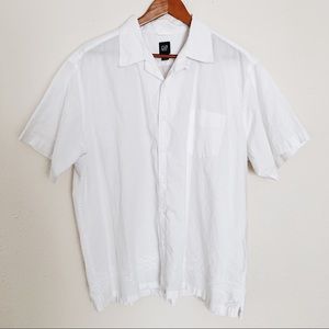 Embroidered Camp Collar